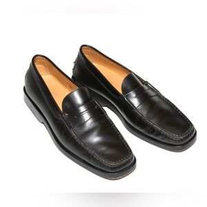 TOD'S LOAFERS DARK BROWN SIZE 8 1/2